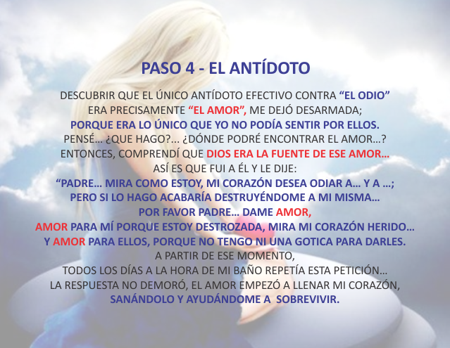 Paso 4 - el antídoto  Octubre 4 de 2011